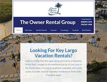 Tablet Screenshot of ownerrentalgroup.com